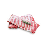 Raw Yorkshire Baby Back Pork Ribs