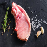 Raw Yorkshire Pork chop