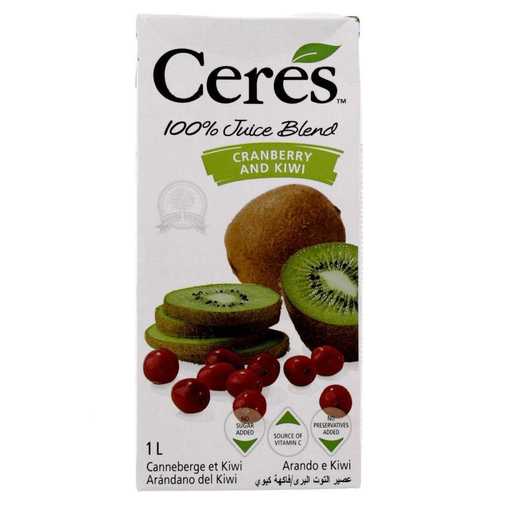 Ceres Cranberry AndKiwi Juice -debon
