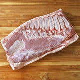 Raw Yorkshire Pork Belly